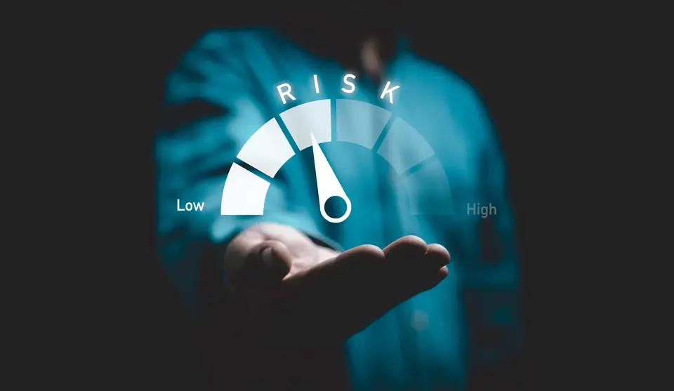 A risk assessment dial